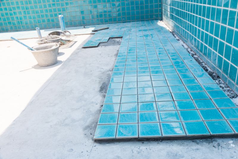 Pool Area Tiling
