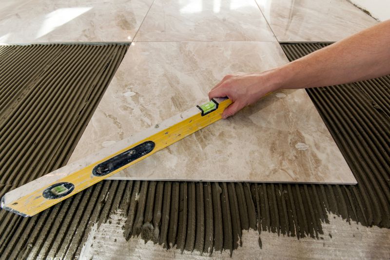 Travertine Floor Installation in Fredericksburg, VA